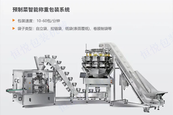 預(yù)制菜智能稱重包裝系統(tǒng)