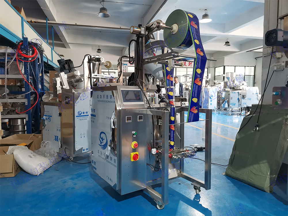 顆粒粉劑包裝機機型預留了擴展接口