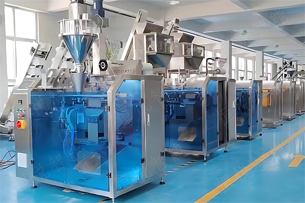 小型水平給袋式包裝機根據用戶現場的需要配置