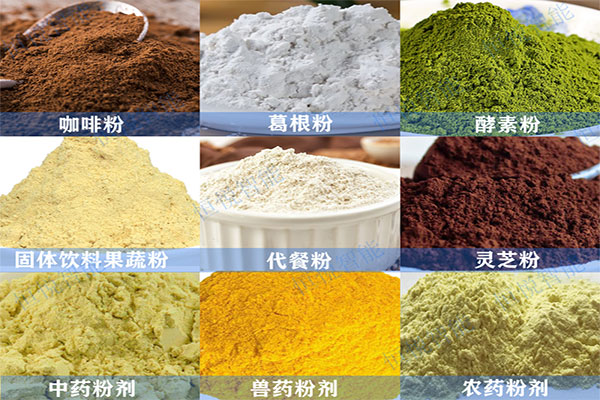 粉狀食品都屬于全自動粉末包裝機的應用領域