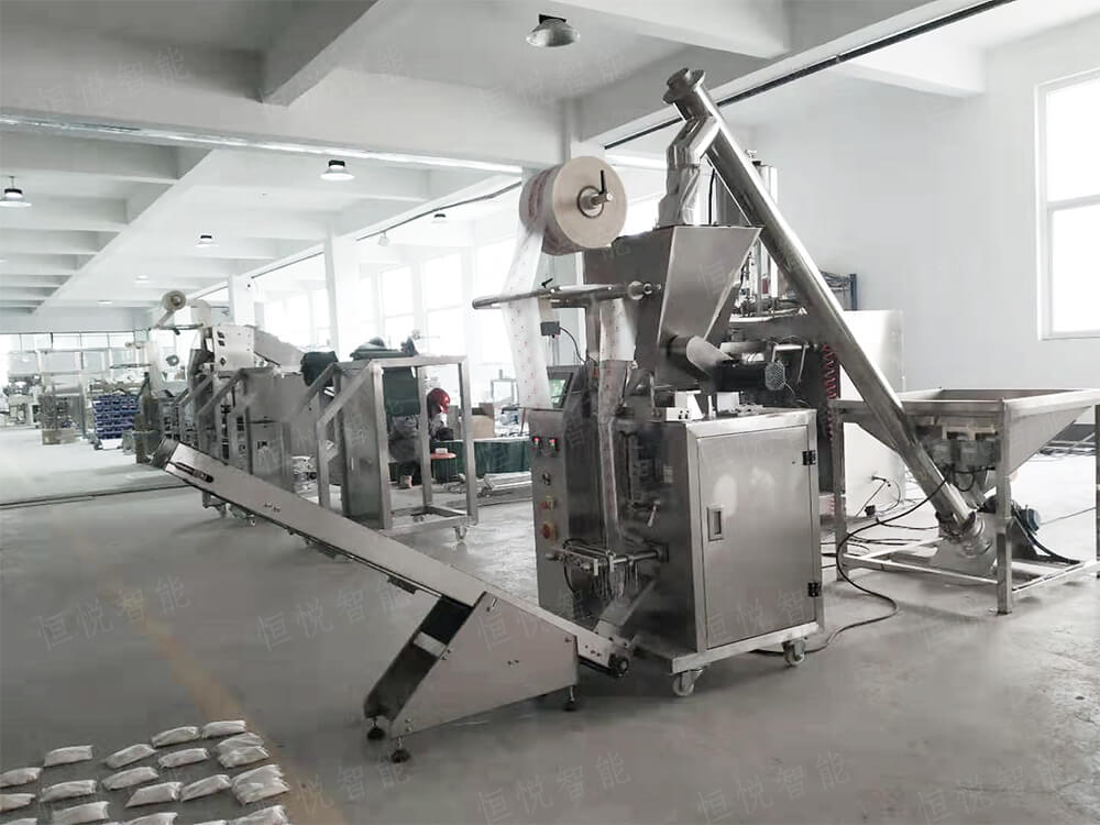 小型粉體包裝機自動化生產線設備