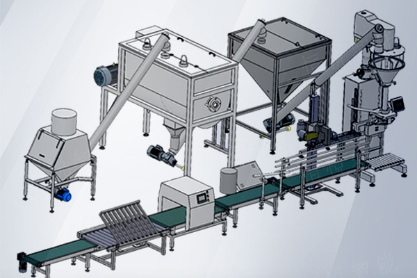 超細微粉包裝機生產(chǎn)線設備