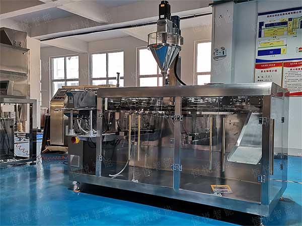 全自動水平給袋式包裝機，食品農化之選