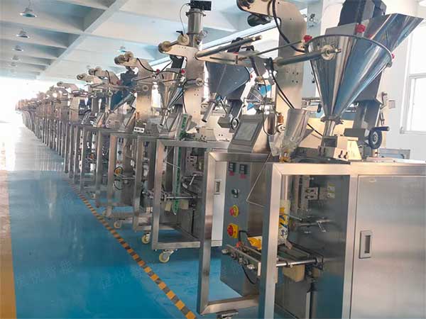 小型小袋粉末包裝機可以代替人工完成自動化包裝